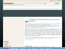 Tablet Screenshot of kuendigung.my-guide.org