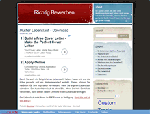 Tablet Screenshot of bewerben.my-guide.org